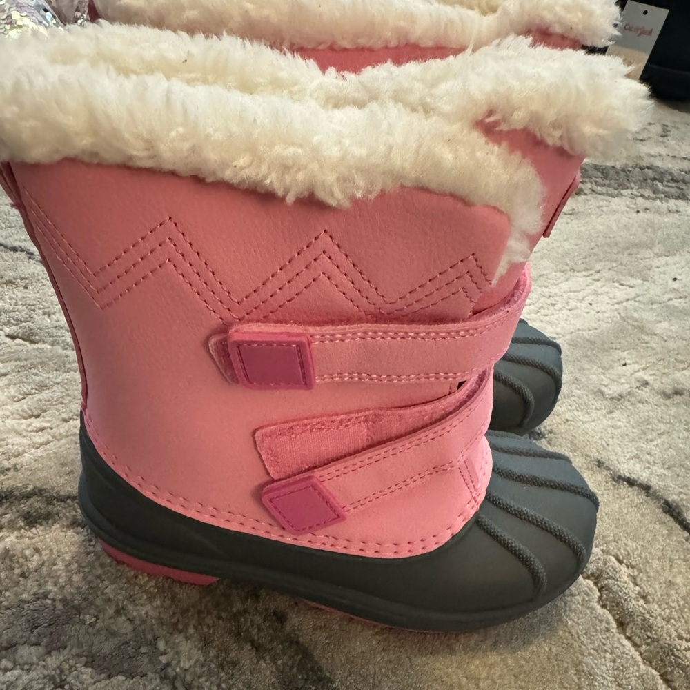 Cat & Jack Snow Boots Sz 12